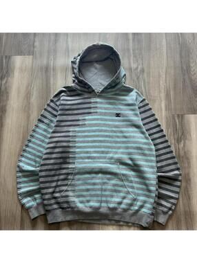 Vintage y2k DC Shoes Graphic Hoodie Sweatshirt size XL